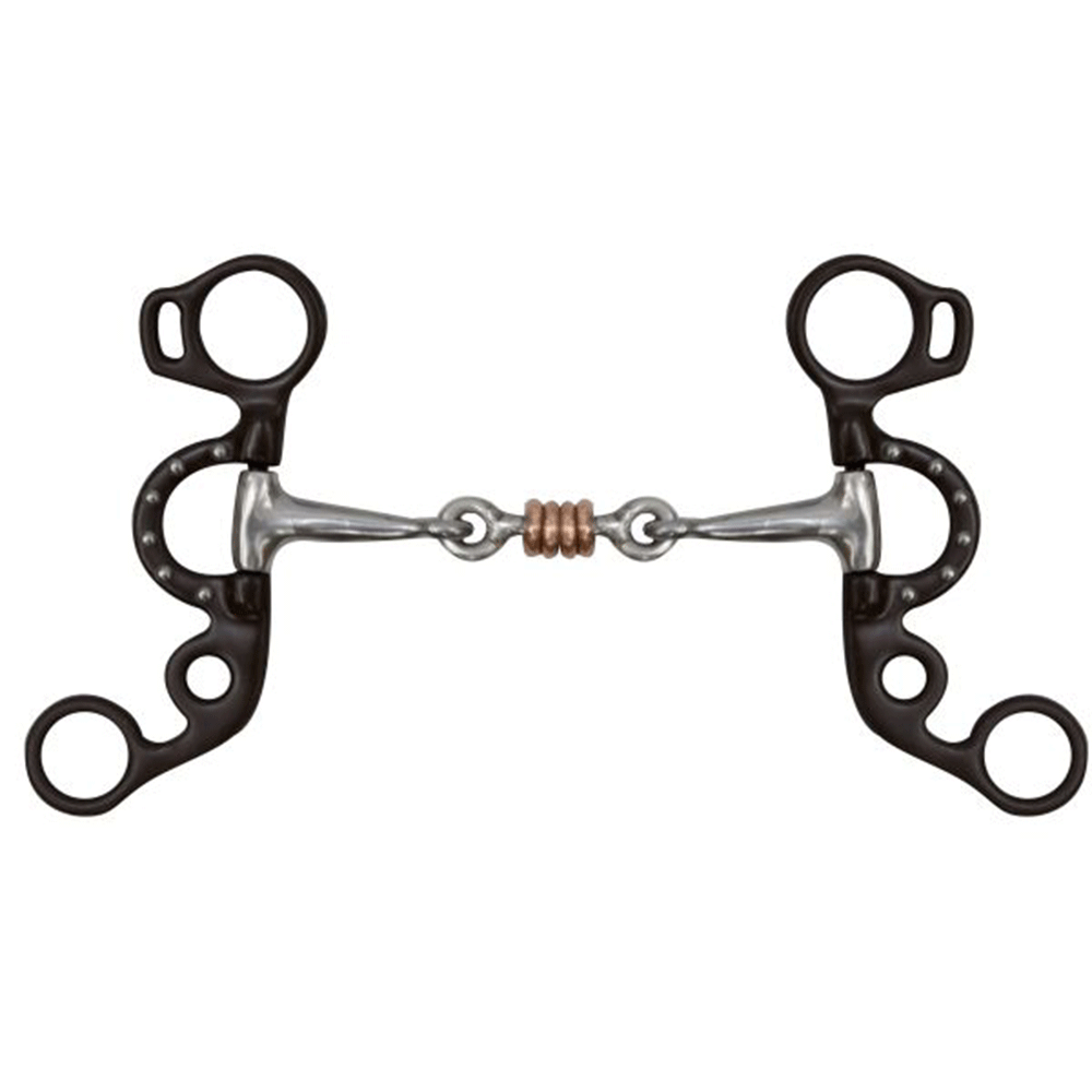 Showman brown steel dogbone - Lazy L Ranch Co.