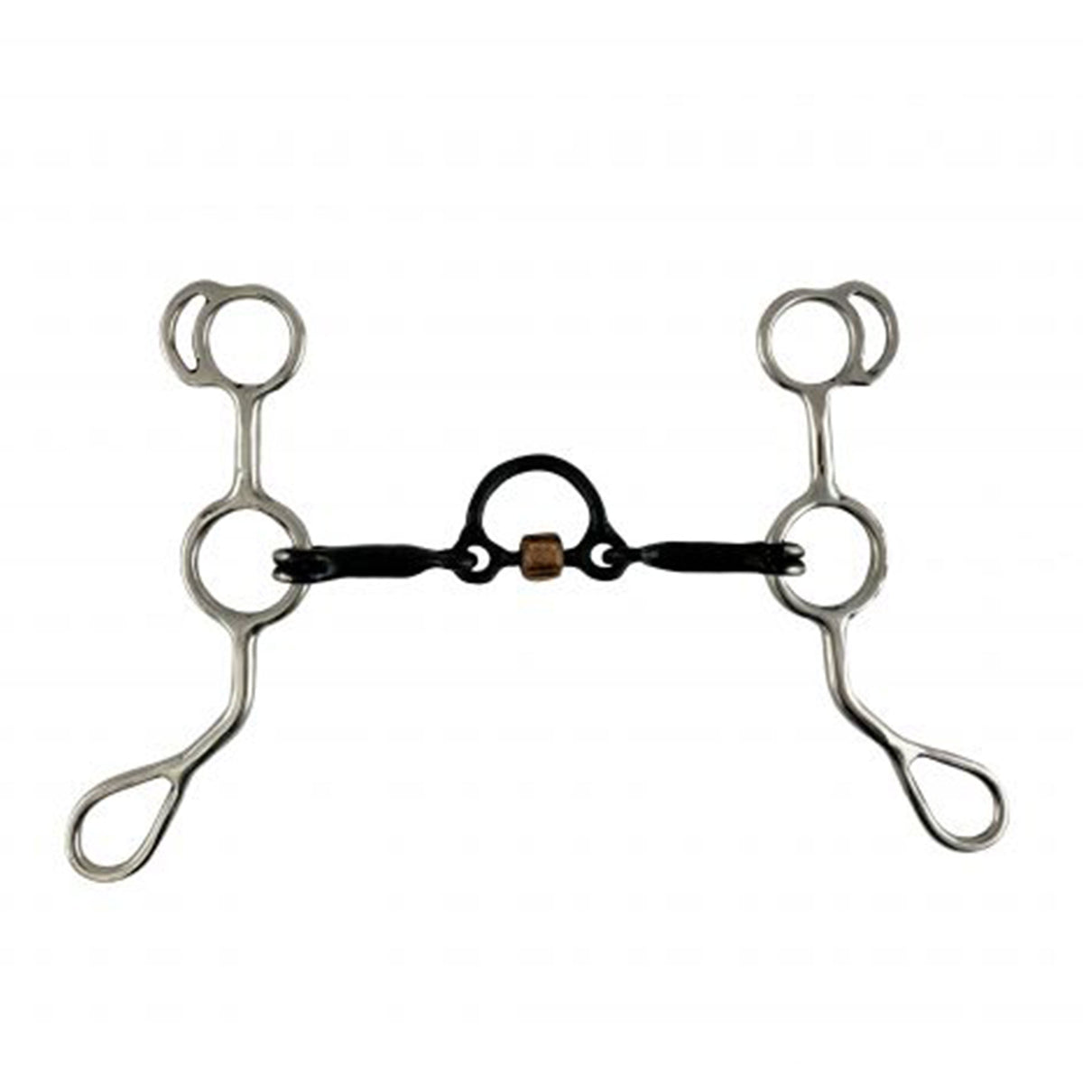 Showman Stainless sweet iron training bit - Lazy L Ranch Co.