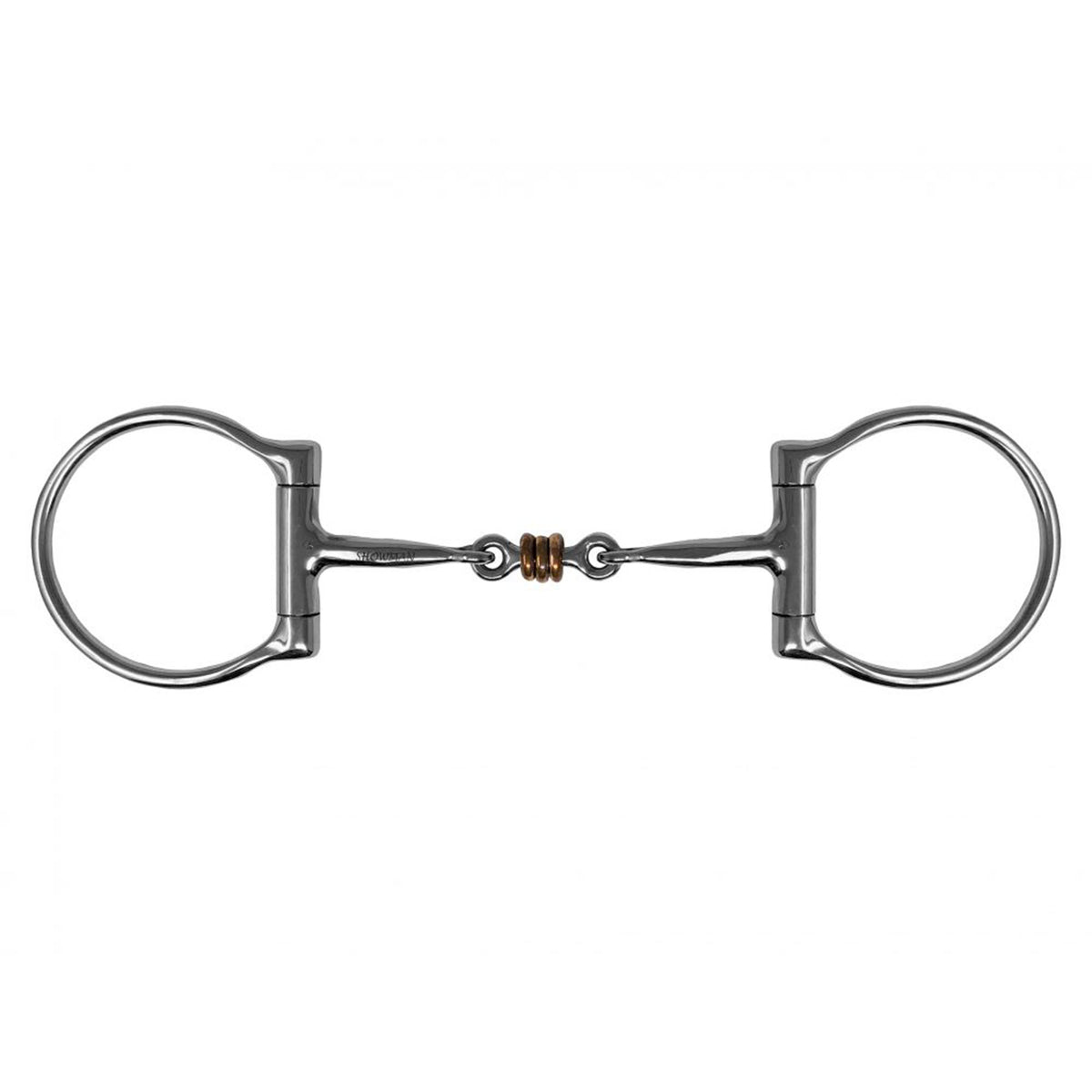 Showman western D bit with copper disc - Lazy L Ranch Co.