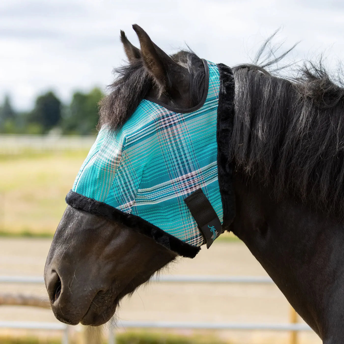 XXL Draft Horse Fly Masks - Lazy L Ranch Co.