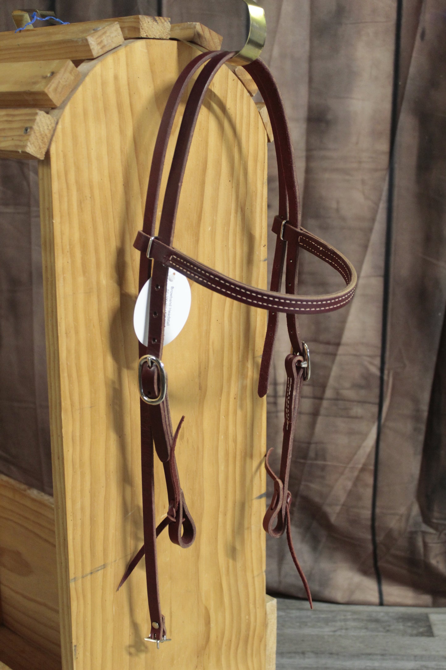 Medium Lightweight Browband Headstall - Lazy L Ranch Co.