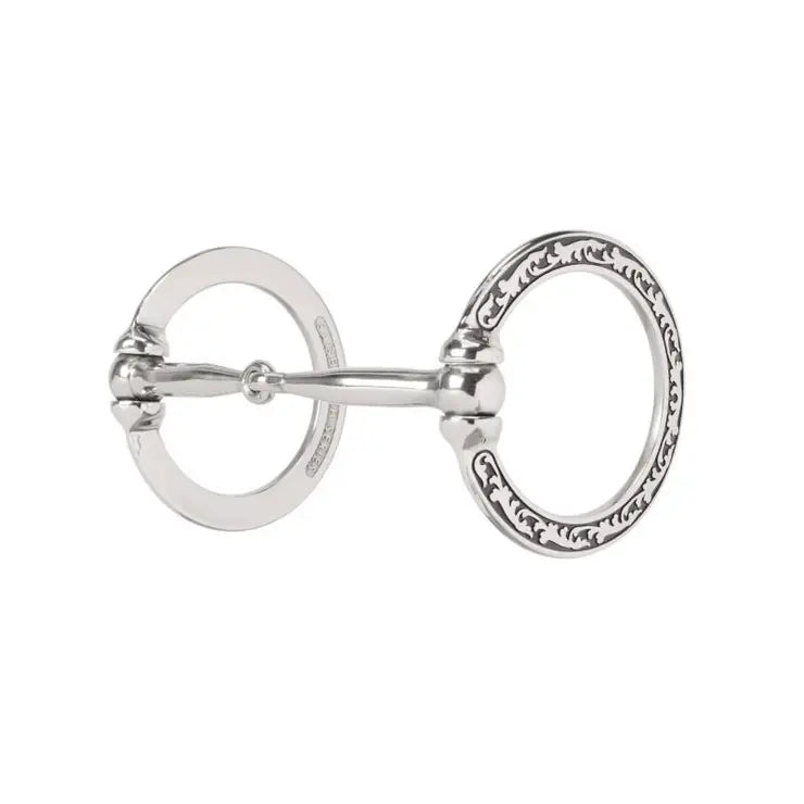 Jerimiah Watt Ring Snaffle-Floral