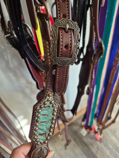 One Ear Headstall and Matching Breastcollar