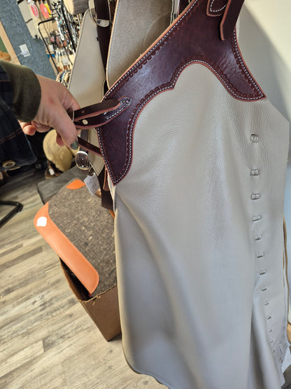Shotgun Chaps- Adjustable Zipper