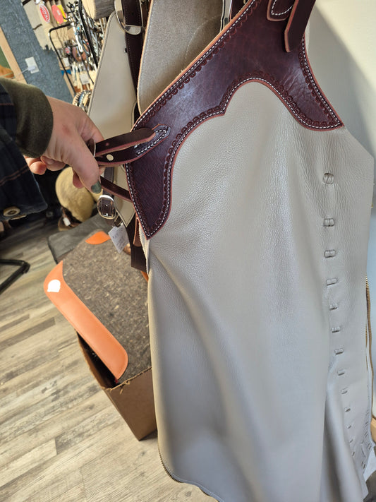 Shotgun Chaps- Adjustable Zipper
