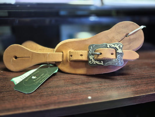 Cowboy Spur Straps -Black Buckle
