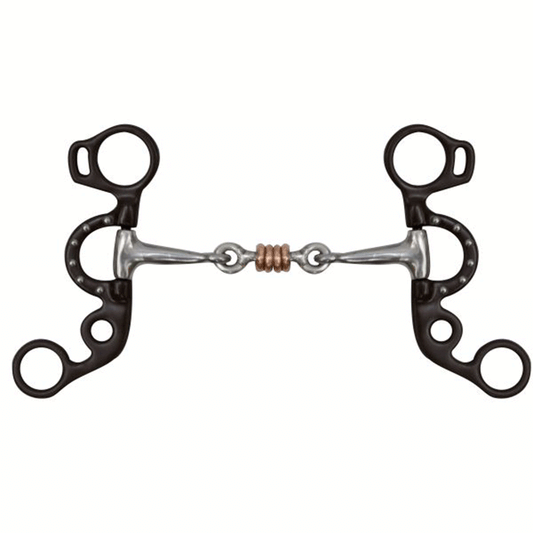 Showman brown steel dogbone - Lazy L Ranch Co.