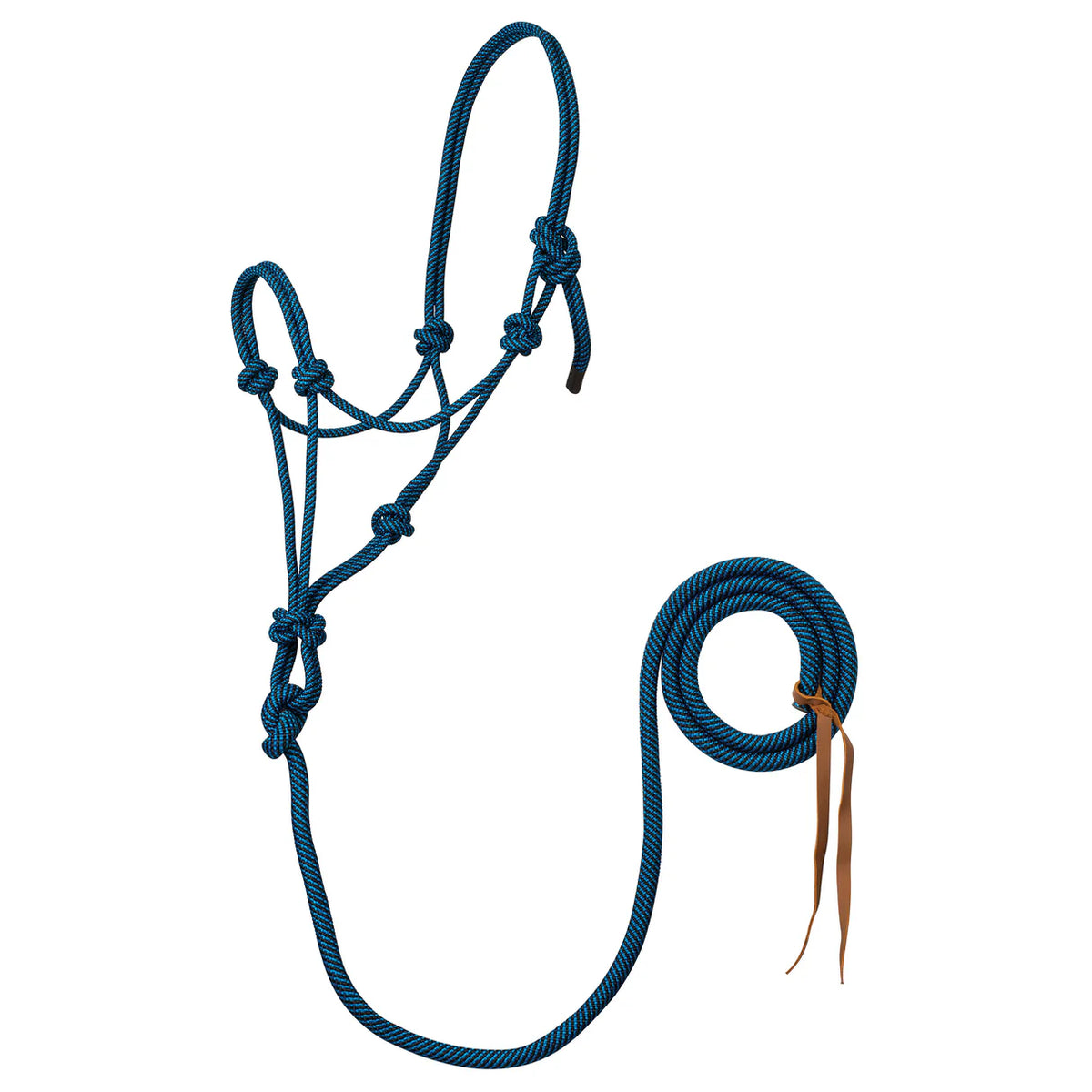 Rope Halter with Lead - Lazy L Ranch Co.