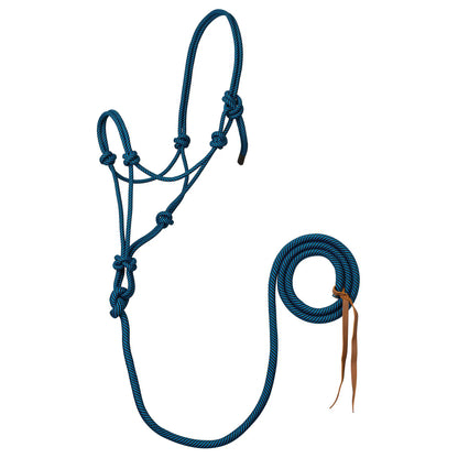Rope Halter with Lead - Lazy L Ranch Co.