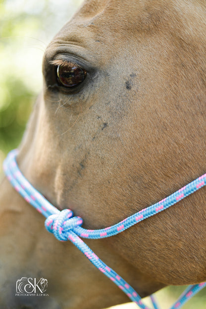 Rope Halter with Lead - Lazy L Ranch Co.