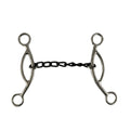 Showman Stainless Steel sweet iron mouth chain with sliding gag