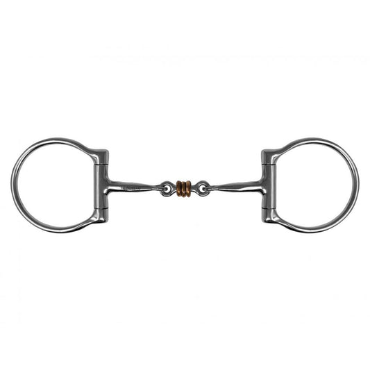 Showman western D bit with copper disc - Lazy L Ranch Co.