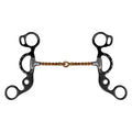 Short Shank Twisted Copper Wire Snaffle Bit