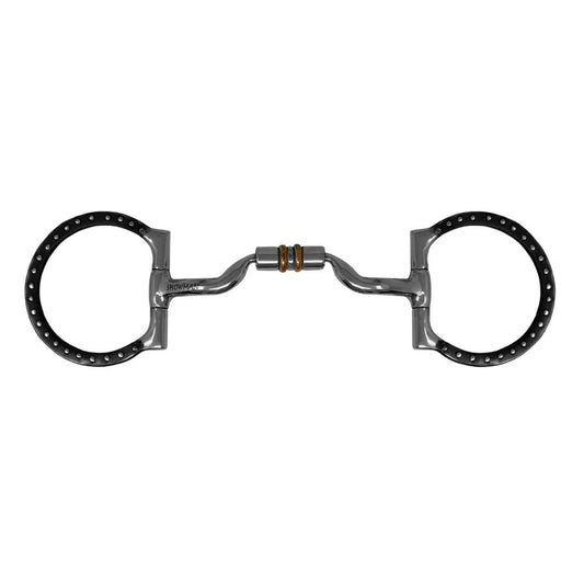 Showman D Ring low port comfort snaffle - Lazy L Ranch Co.