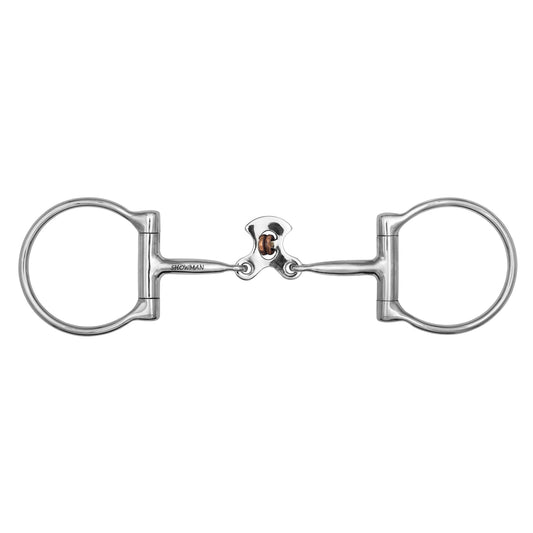 Showman D-Ring Double Copper Roller Bit - Lazy L Ranch Co.