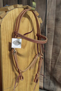 Medium Lightweight Browband Headstall-Harness Leather