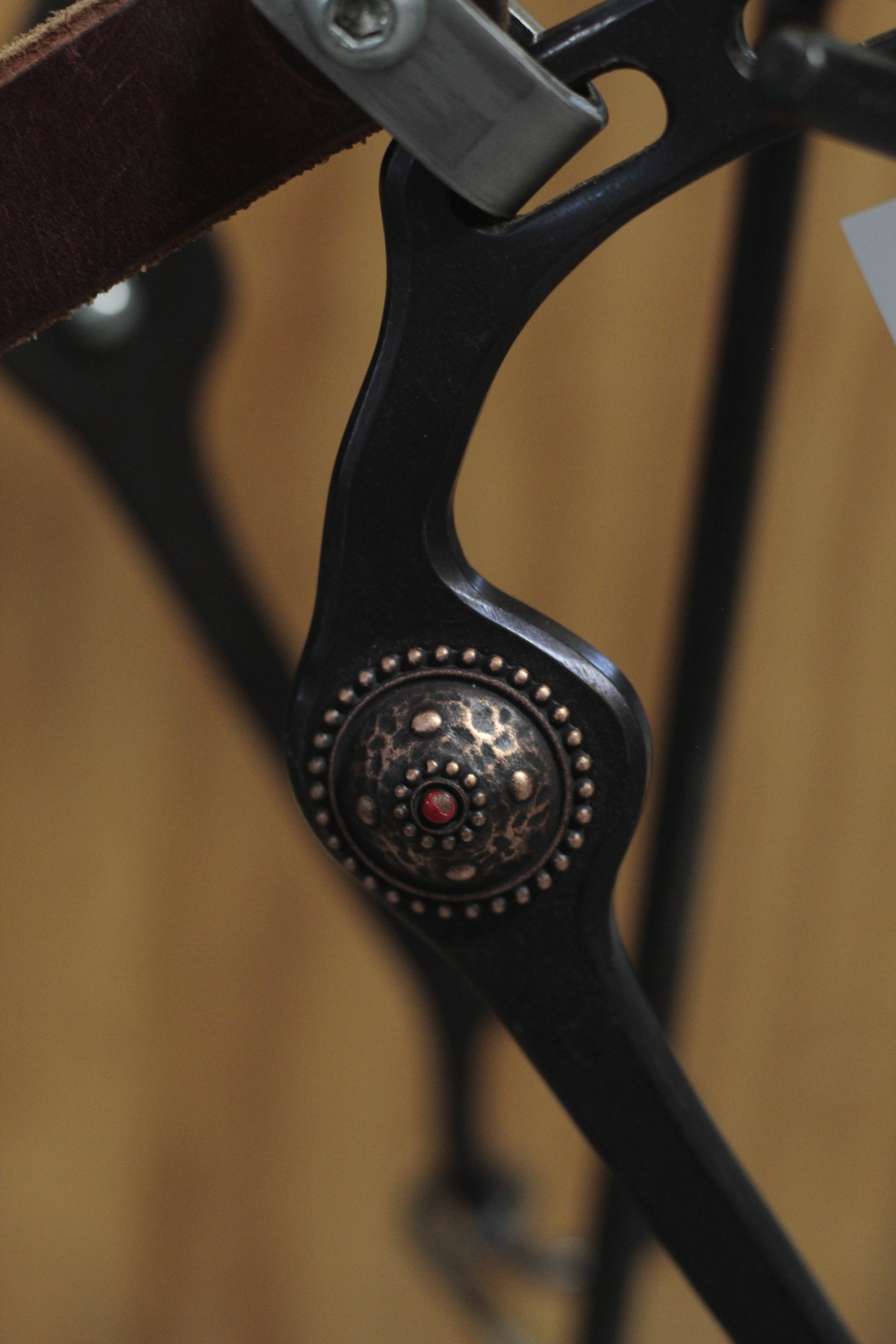 Wilbur Bits- Hackamore- Leather Nose