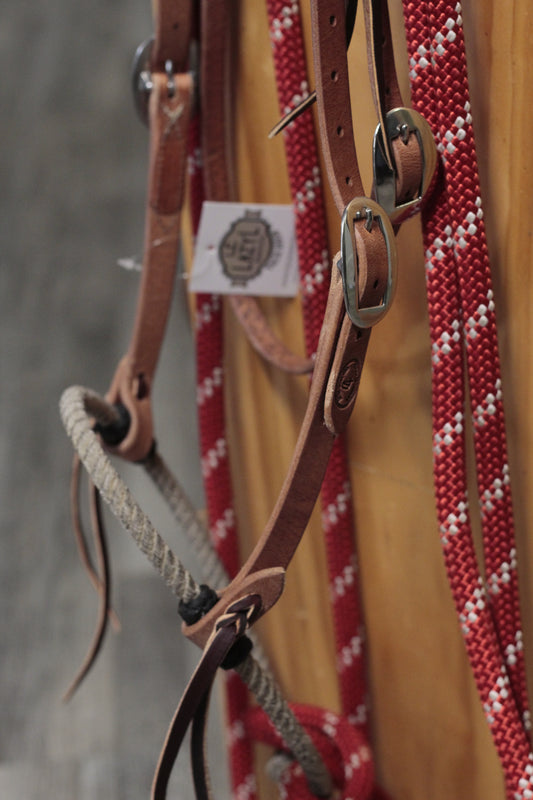 Handmade- Lariat Nose Loping Hackamore - Lazy L Ranch Co.