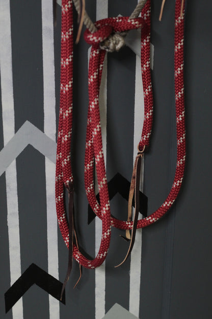 Handmade- Lariat Nose Loping Hackamore - Lazy L Ranch Co.