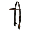 Showman Midnight Flora Browband Headstall