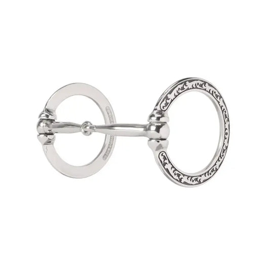Jerimiah Watt Ring Snaffle-Floral