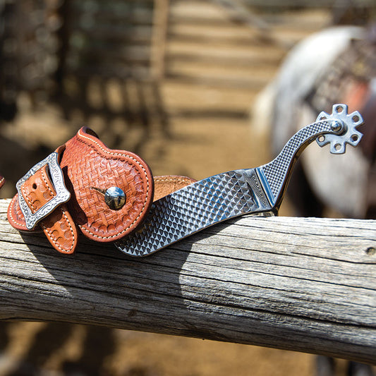 Cowboy Tack- Rasp Spur - Lazy L Ranch Co.