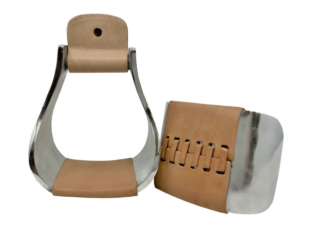 Wide Aluminum Bell Stirrups