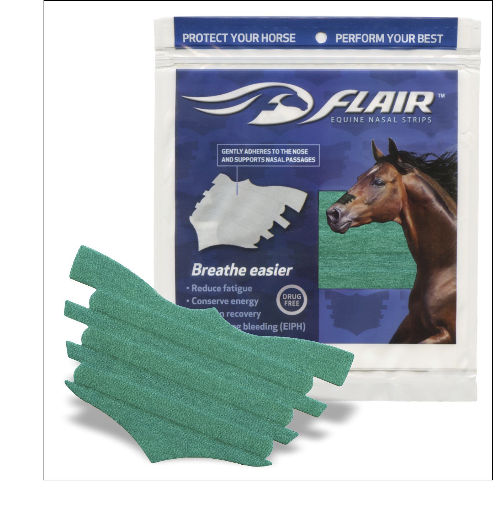 Flair Equine Nasal Strips - Lazy L Ranch Co.