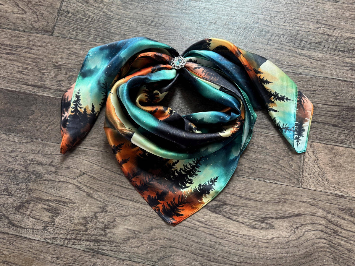 Double B Wild Rags- Silk - Lazy L Ranch Co.