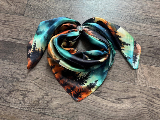 Double B Wild Rags- Silk - Lazy L Ranch Co.