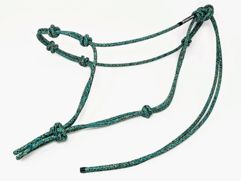 Knotty Girlz Stiff 4-Knot Halter - 1/4" Stiff Polyester Halter Cord - Lazy L Ranch Co.