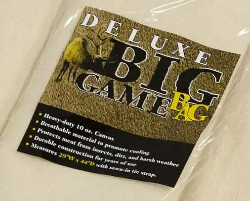 Montana Canvas- Game Bags - Lazy L Ranch Co.