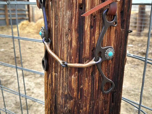 Wilbur Bits- Long Shank Single Break - Lazy L Ranch Co.